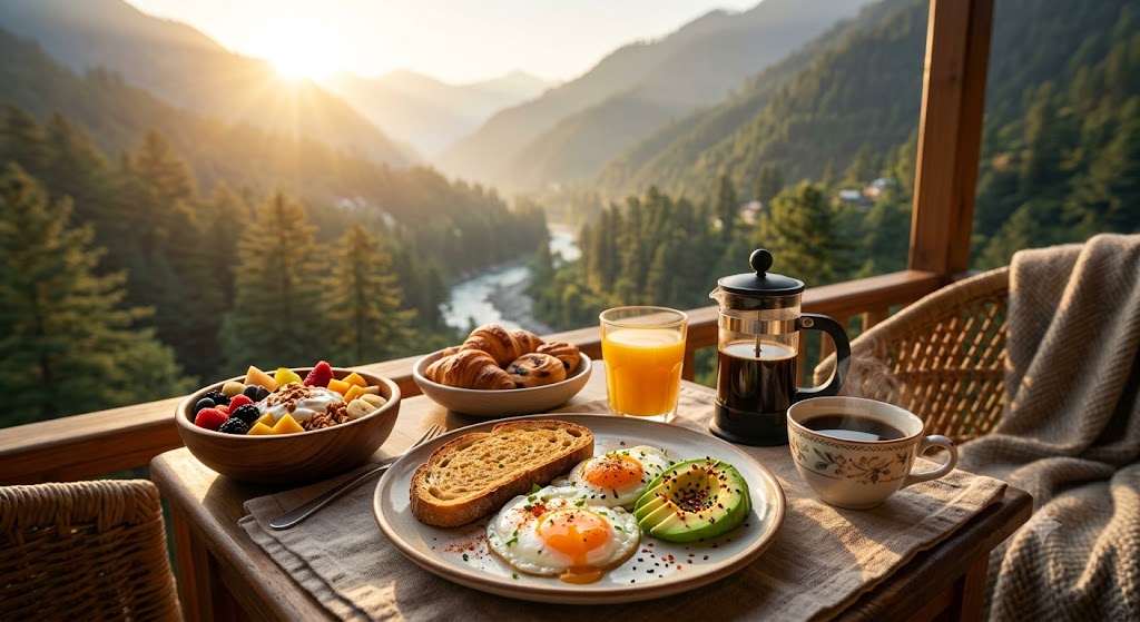 Healthy Homemade Himachali Breakfast
